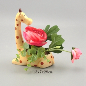 Жираф животный мини-цветок коробка суккулентный горшок