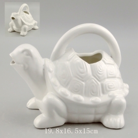 ручная черепаха плантатор кувшин белый черепаха керамический кувшин